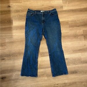 Jones New York Stretch Bootcut Dark Wash Jeans